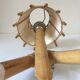 Vintage rattan wall lamp design 60 years