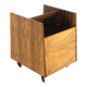 Rosewood magazine rack, Rolf Hesland for Bagn Møbelindustri, Norway