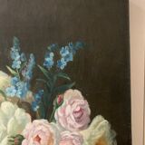 Painting flowers late nineteenth