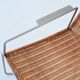 Pair of lounge chairs steel and rattan Gelderland The Netherlands 1964
