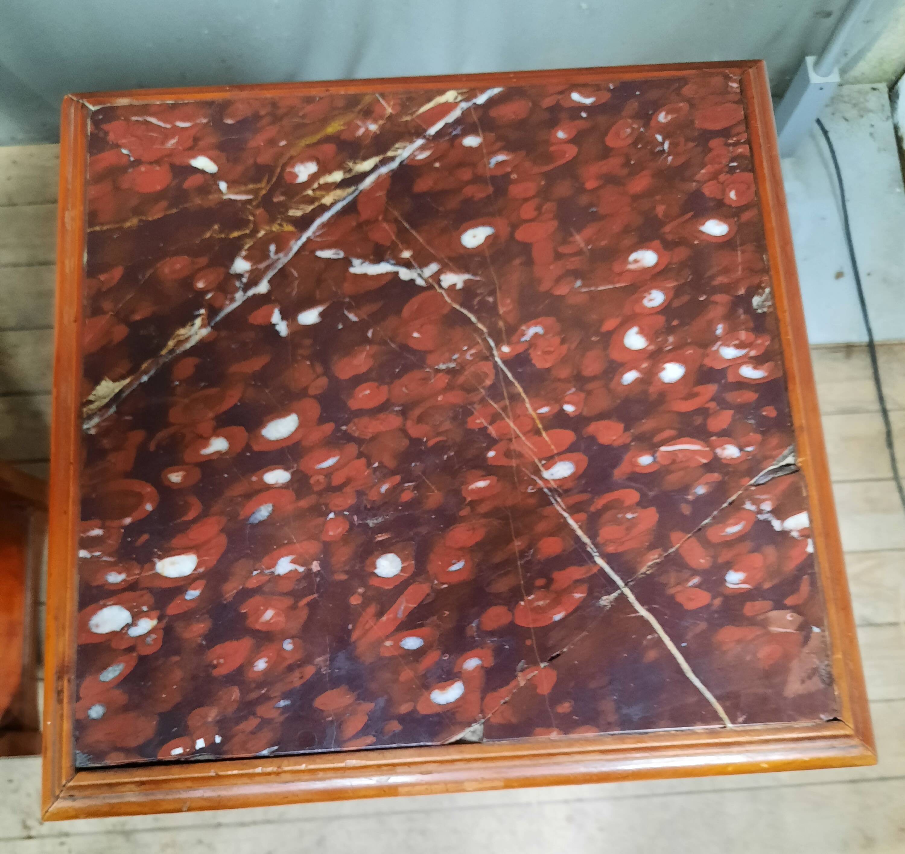 Pair of bedside art nouveau