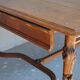 Art nouveau 1900 oak coffee table