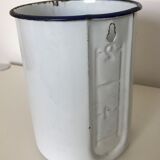 Old enamelled pot