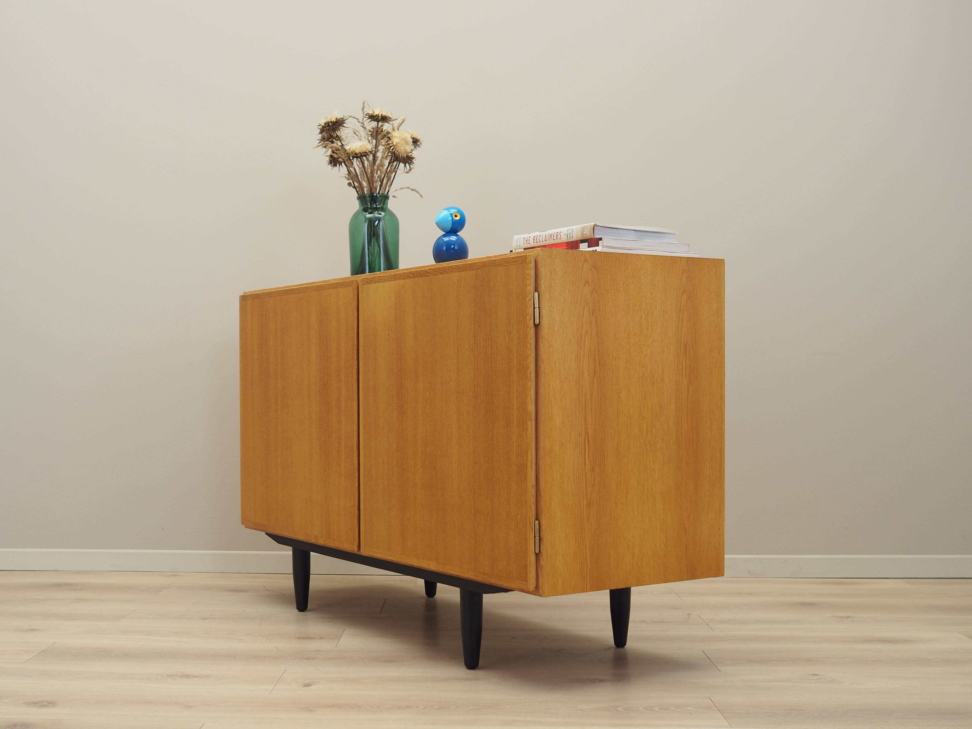 Ash cabinet, Danish design, 1970s, manufactured by Omann Jun