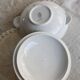Vintage earthenware soup tureen Lunéville - Model Christine - Floral decoration