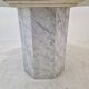 Italian carrara marble octagon garden or dining table, 1960s