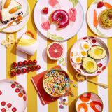 Set of 2 Small Carrot Plates