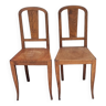 Paire de chaises Art Nouveau, années 20
