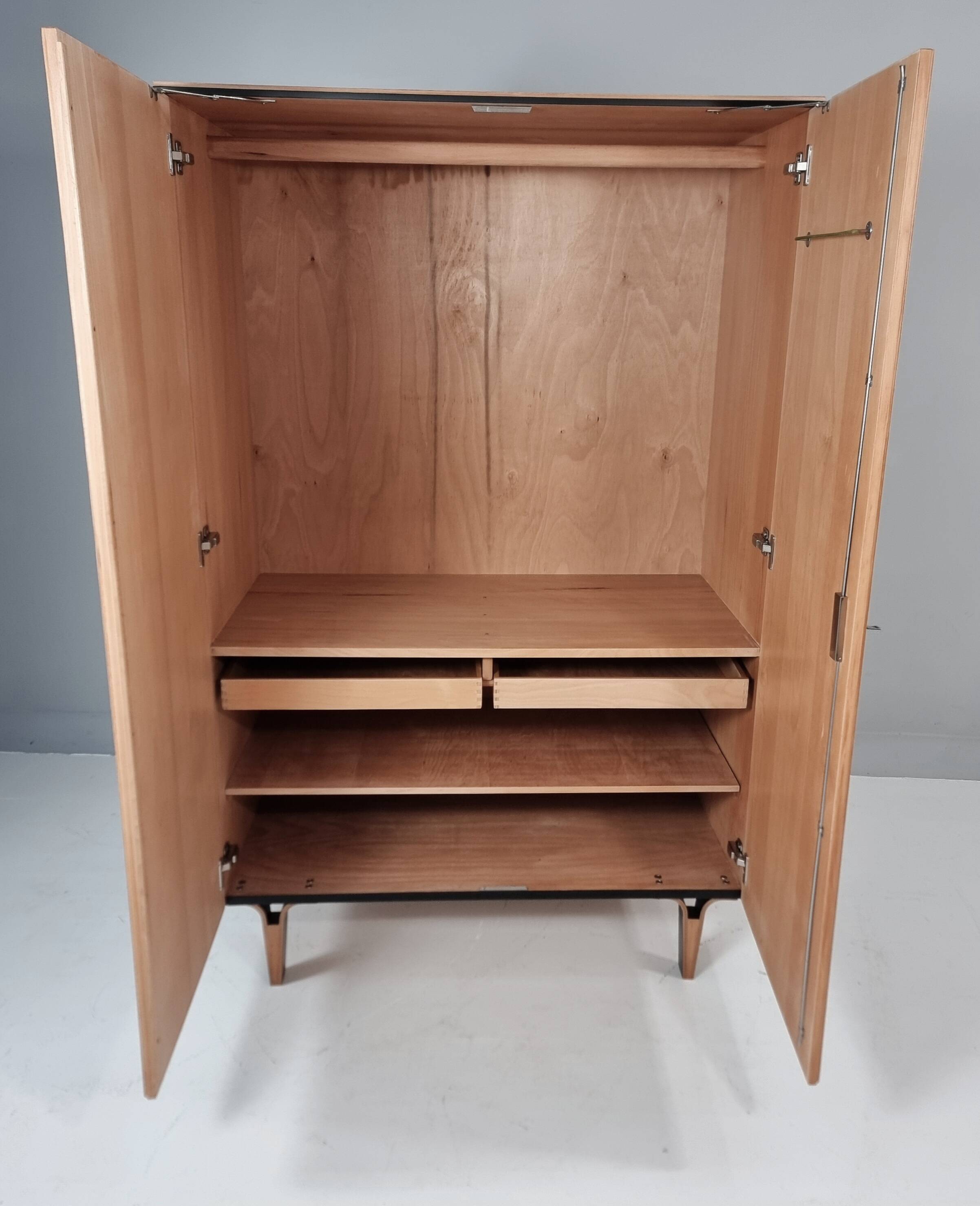 Vintage Wardrobe in Ash, 1970s