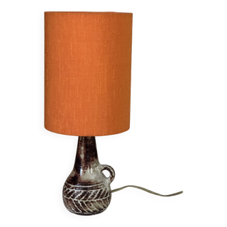 Olivier ceramic lamp, small vintage design from the 60s