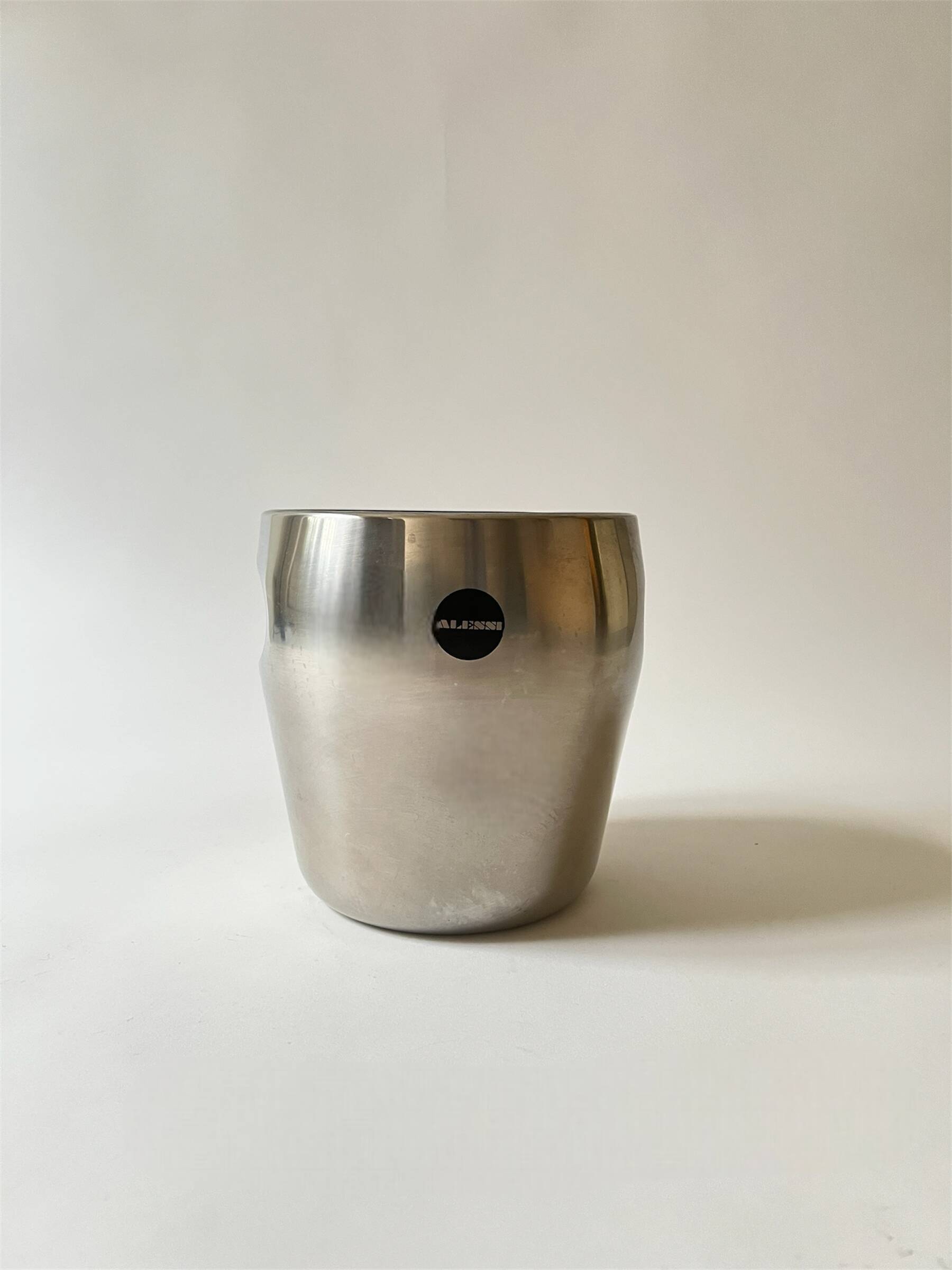 Carlo Mazzeri & Luigi Massoni for Alessi, ice bucket / wine design 1950.