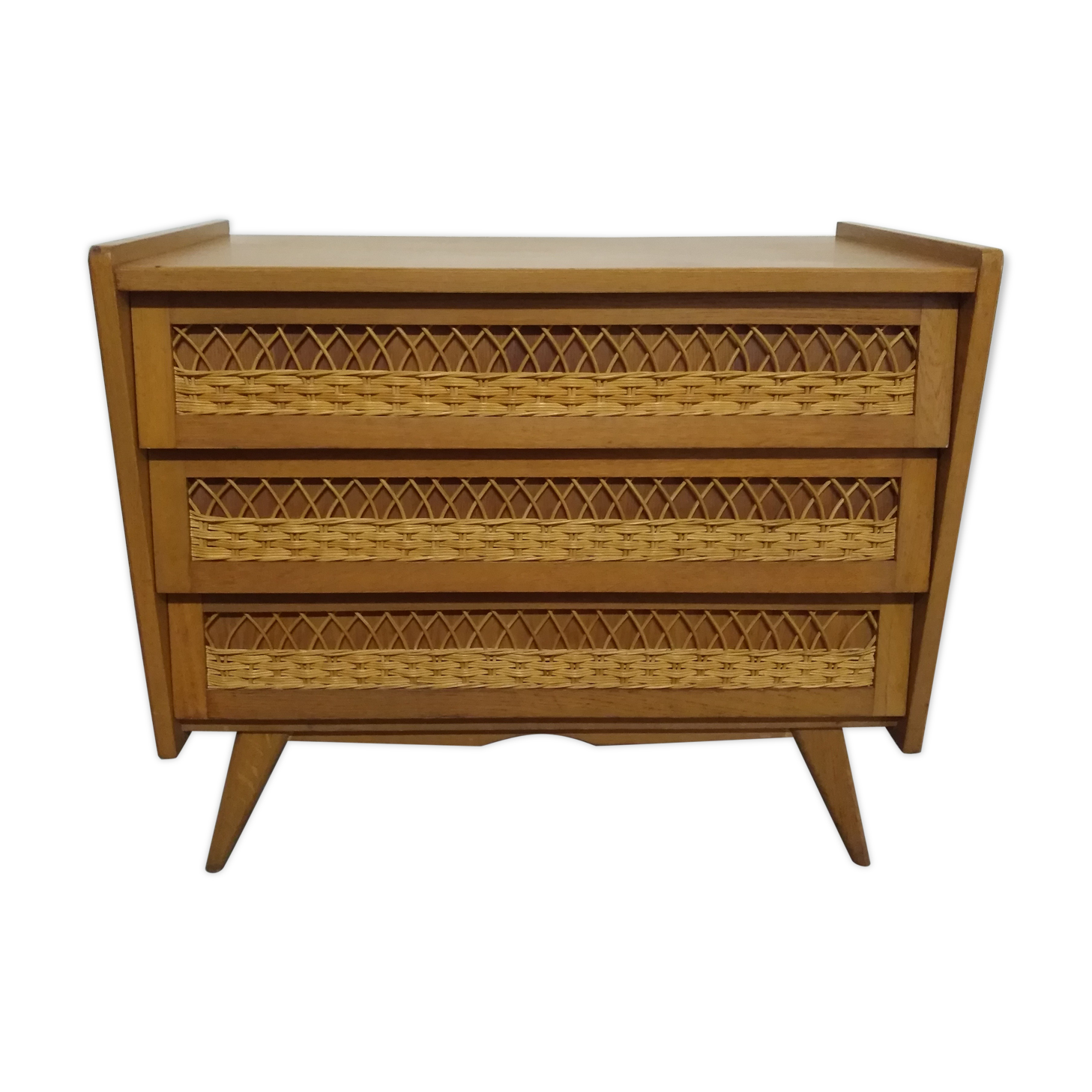 Rattan dresser from the 50/60