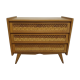 Rattan dresser from the 50/60