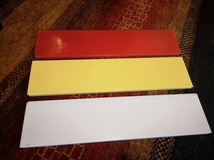 Etagère métallique tomado pocket 3 planches, années 1950/1960