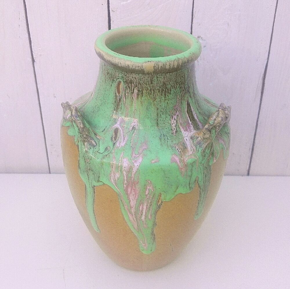 Vase en grès Puisaye Alfred Lebret art déco