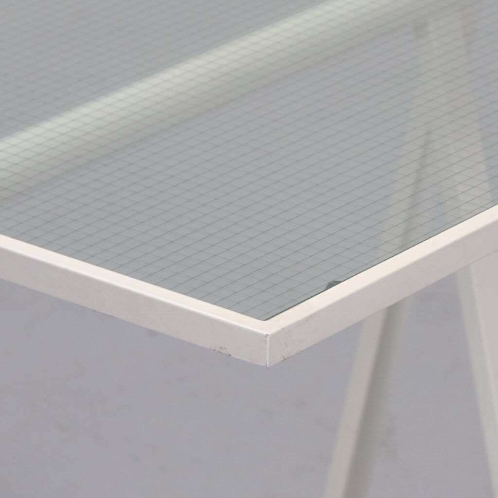 Trestle Desk by Rodney Kinsman for Bieffeplast Italy