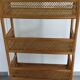 Vintage Italian rattan shelf (1960s?)