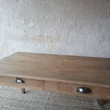 Restored farmhouse dining table