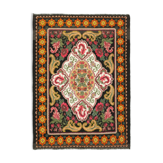 Moldovian rose kilim 220 x 163 cm