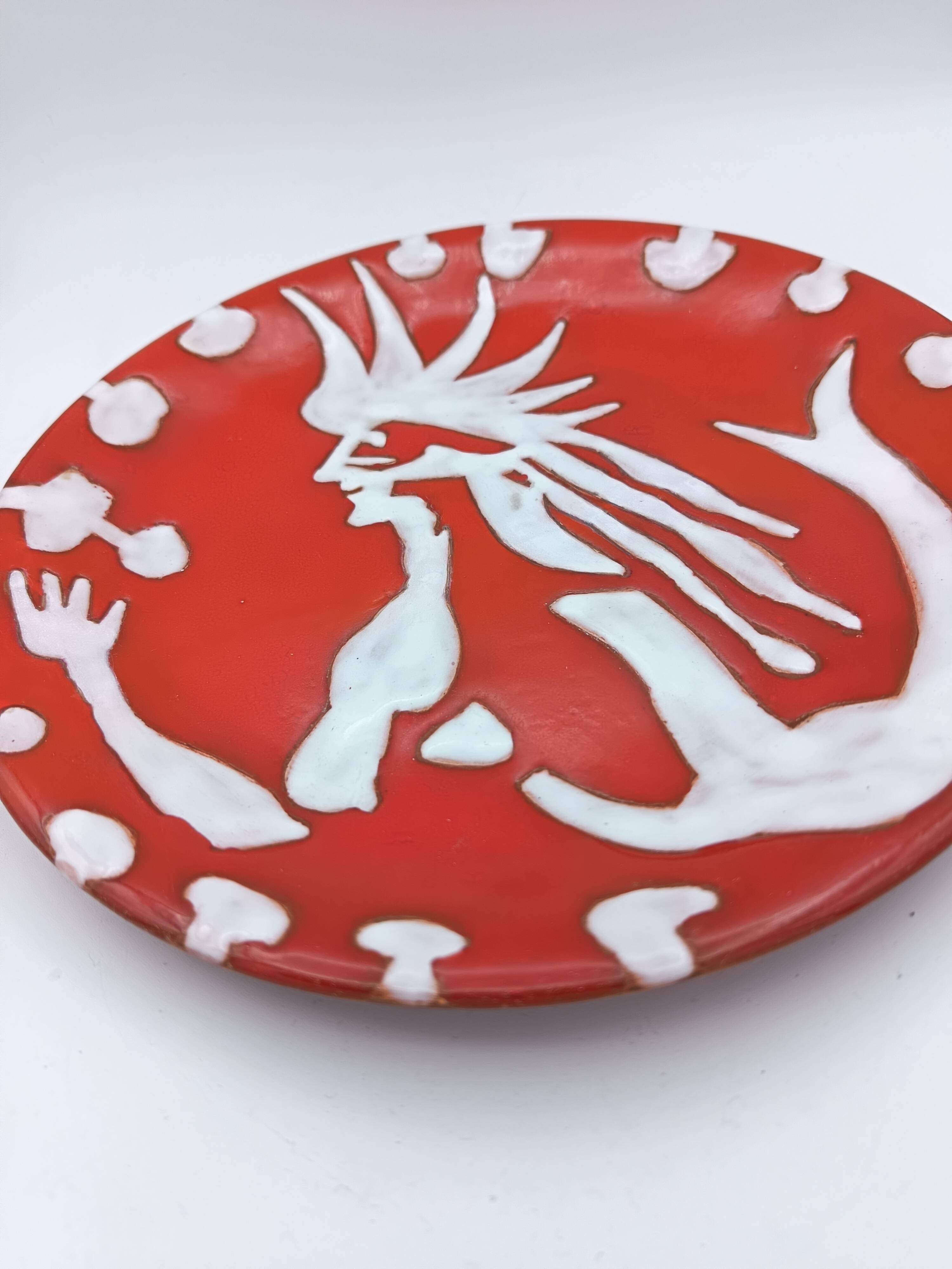 Ceramic plate by Jean Lurçat