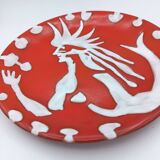 Ceramic plate by Jean Lurçat