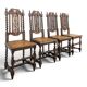 Set of 4 Louis XIII chairs