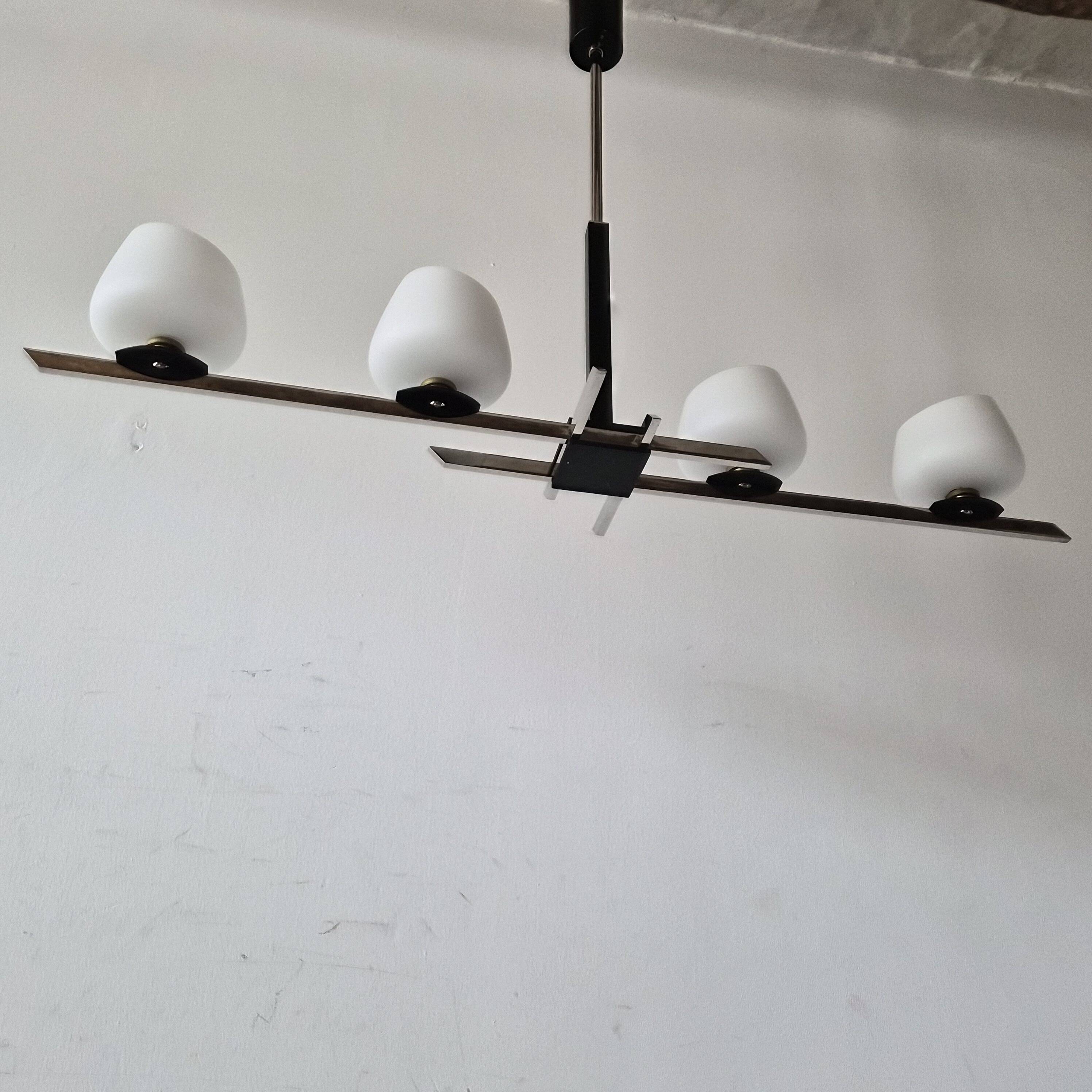 Arlus vintage pendant light, 1950s
