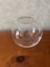 Vase boule en verre