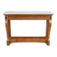Console en Ronce de Noyer, époque Restauration – Début XIXe