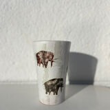 Vase en céramique, Austruy années 60