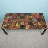Ceramic coffee table 60's