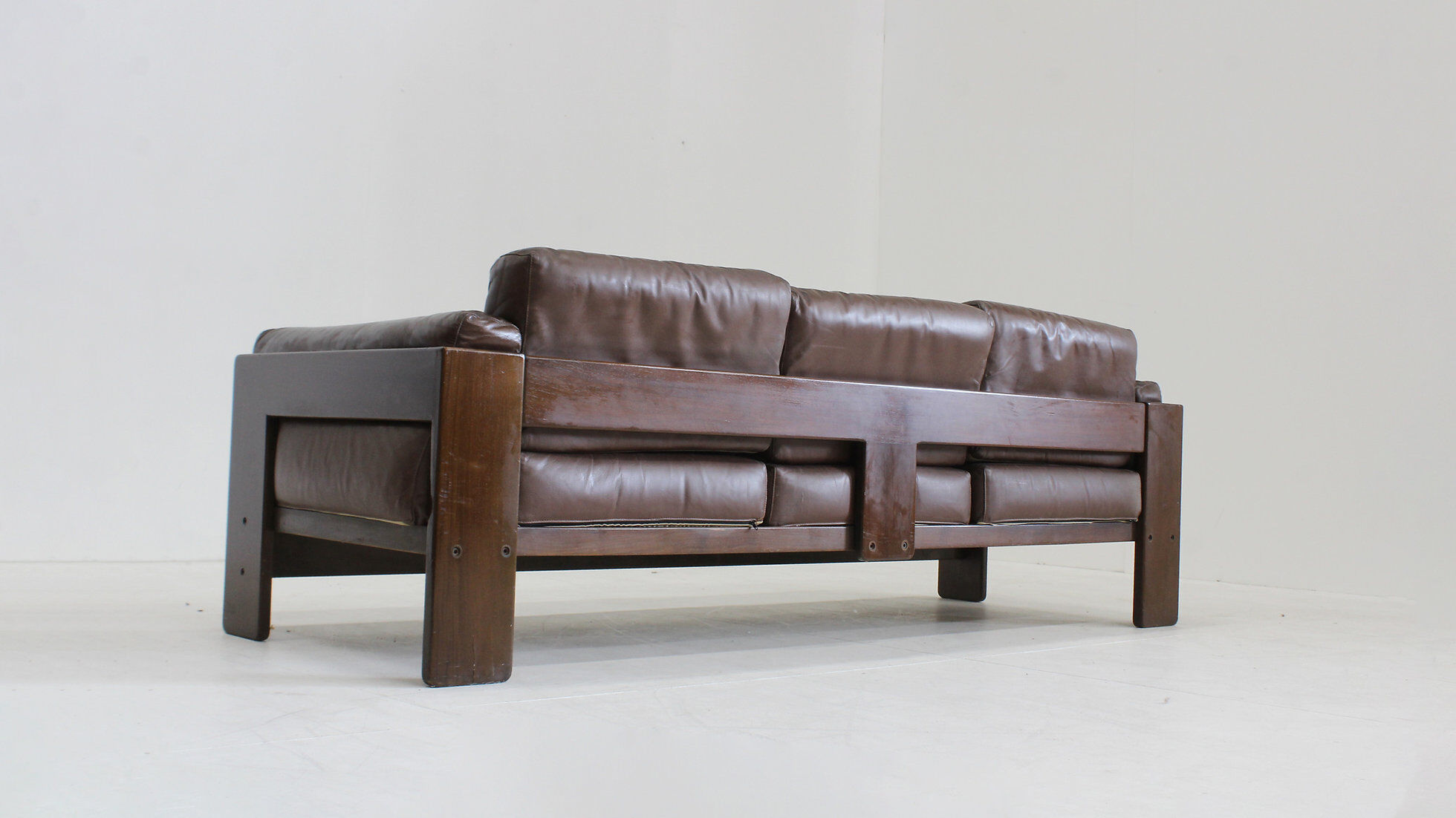 Vintage Bastiano 3 seater sofa by Tobia Scarpa for Gavina 1970s