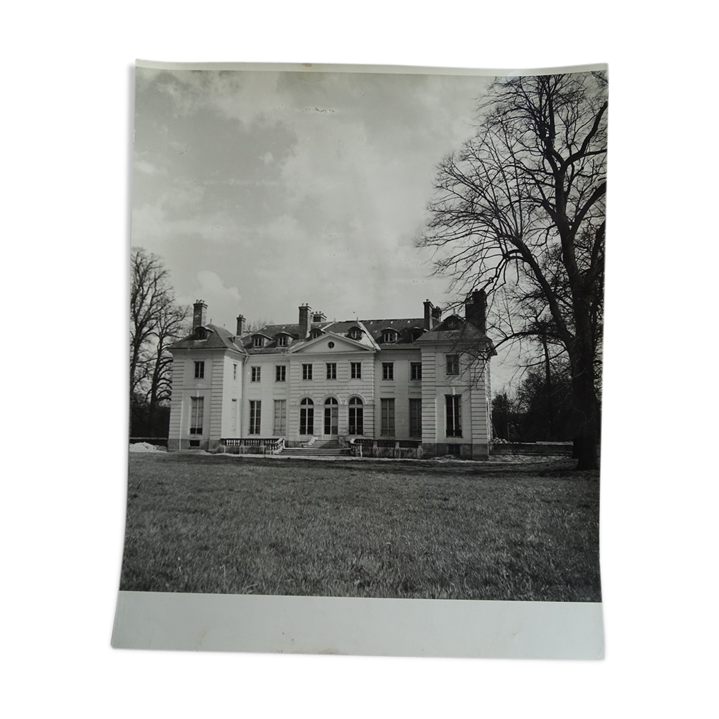Photograhie de chateau , Marcel Bovis