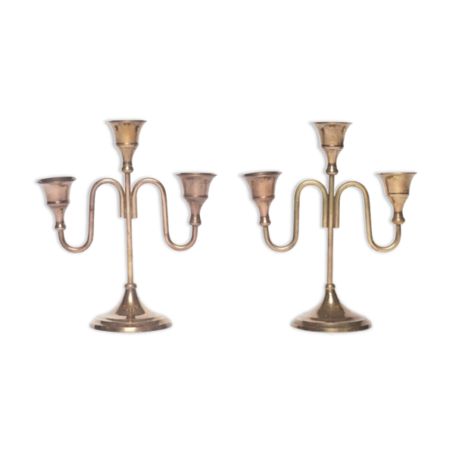 Two candlesticks to three branches