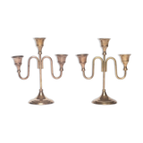 Two candlesticks to three branches