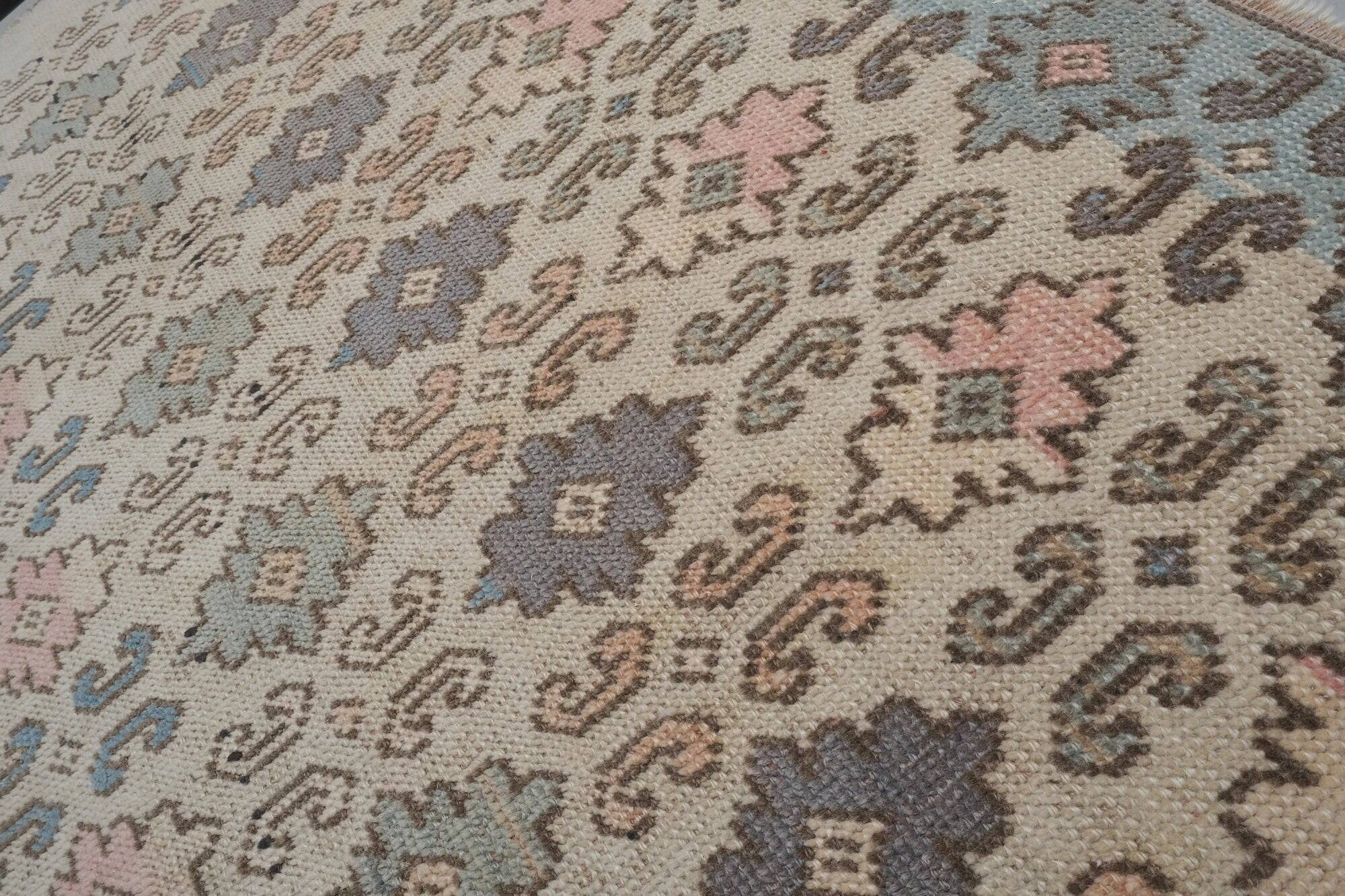 Vintage Turkish hallway rug 75x185 cm