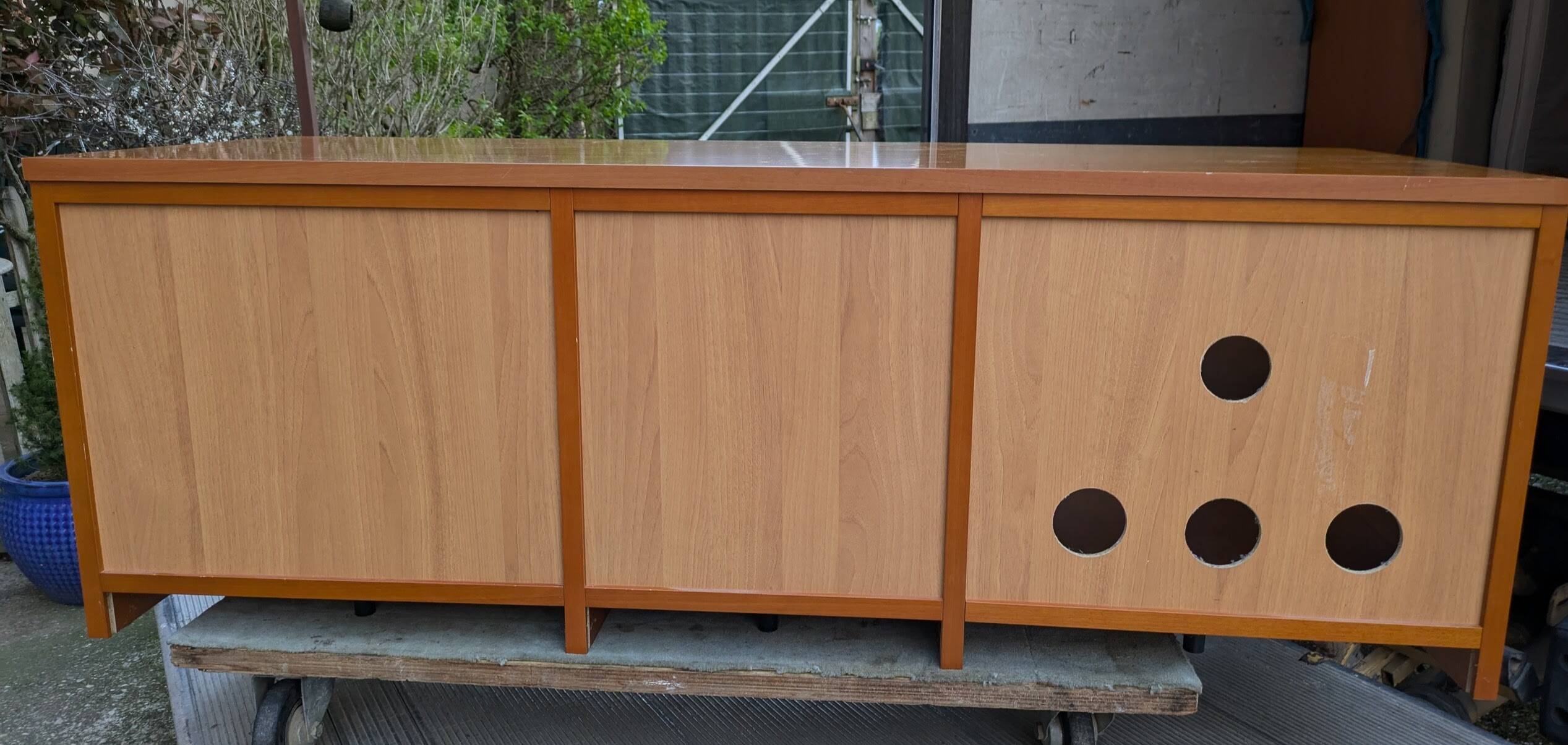 Low designer cabinet, CINNA model from the Roset line, dating from the 80s-90s