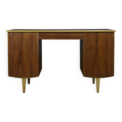 Bureau suédois double face en teck, fin des années 1950/début des années 1960, SMB Bodafors