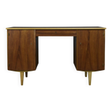 Swedish double-sided teak desk, late 1950s/early 1960s, SMB Bodafors