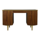 Bureau suédois double face en teck, fin des années 1950/début des années 1960, SMB Bodafors