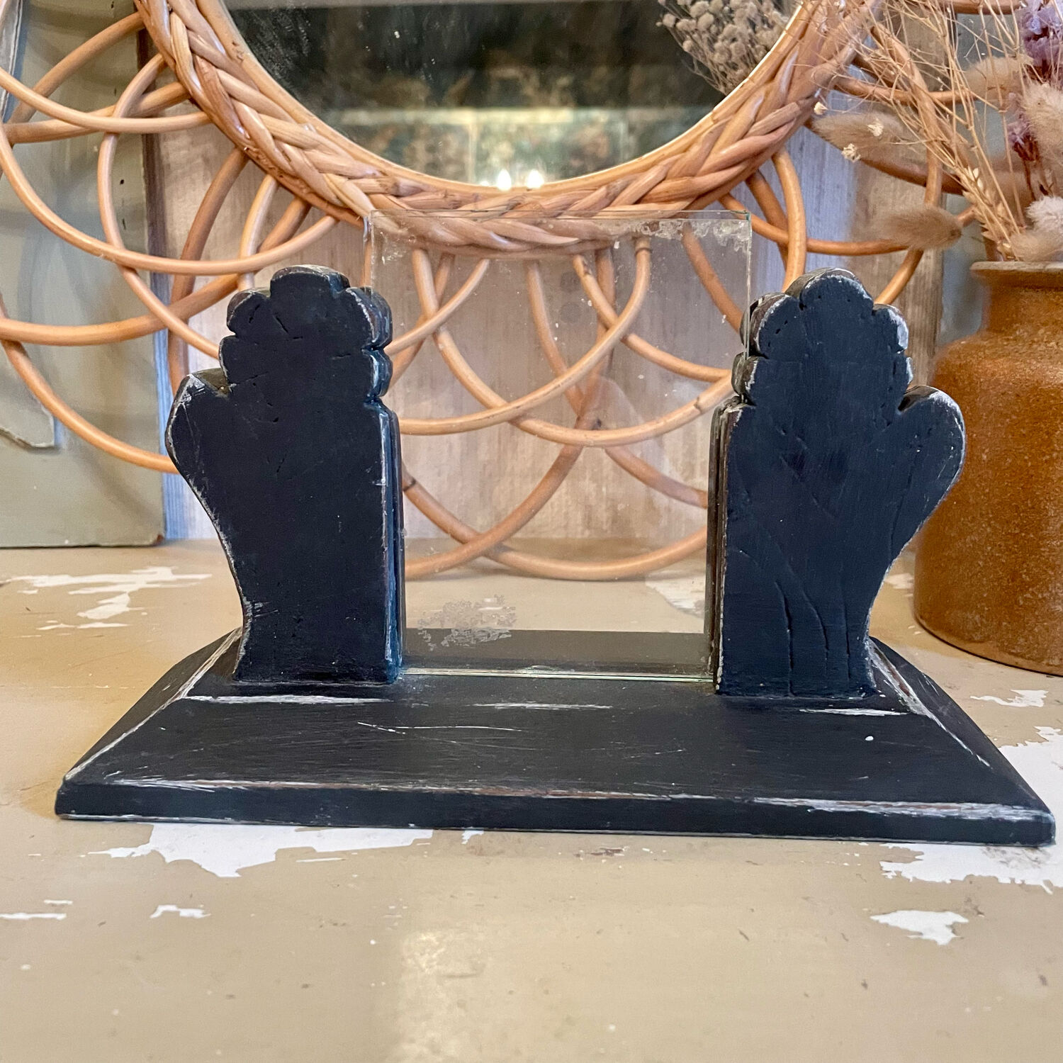 Art Deco wooden photo frame