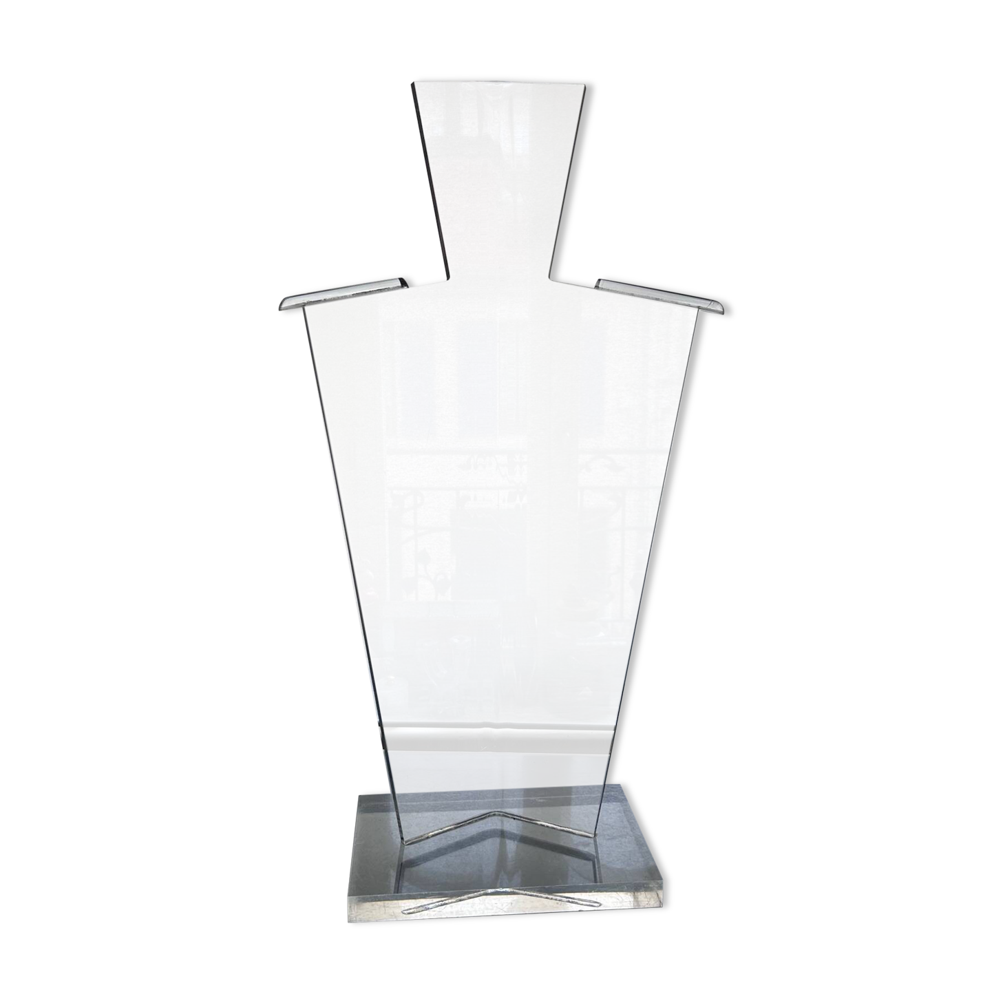 80s plexiglass valet