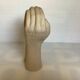 Hand-shaped candle holder