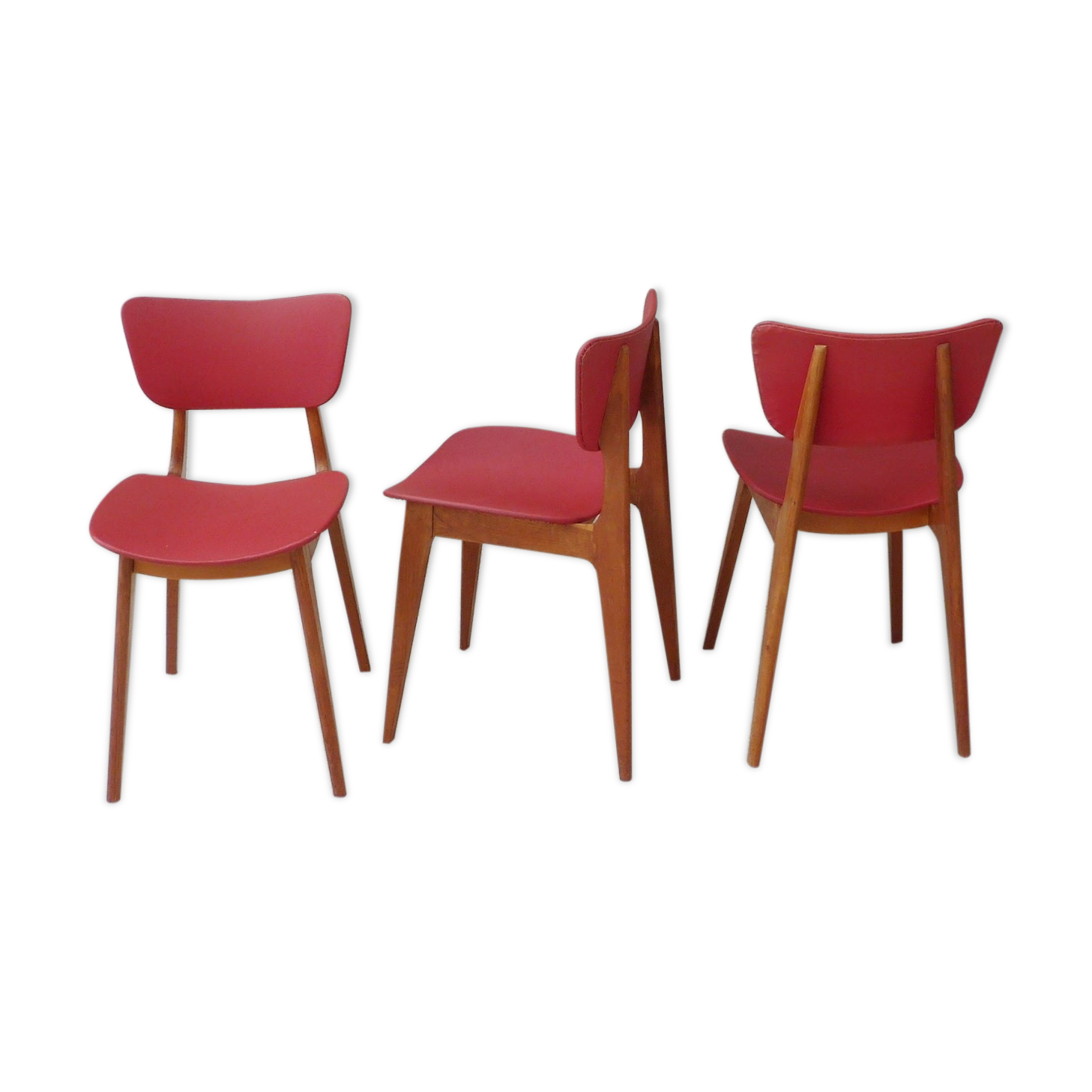 Set of 3 vintage chairs