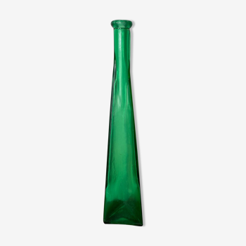 Ancien soliflore vert triangulaire