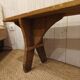Antique solid wood bench