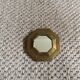 Brass mirror