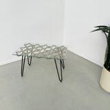 Coffee table 50s golden clover