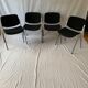 A set of four Castelli DSC 106 chairs, designed by G. Piretti, Italy, 90s