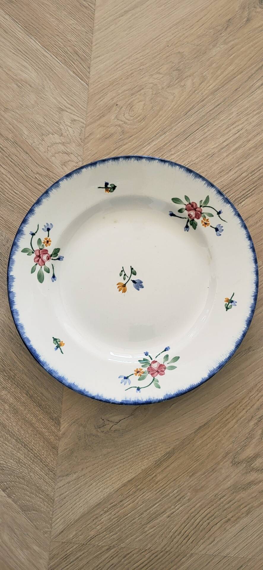 Serving dish Sarreguemines and Digoin